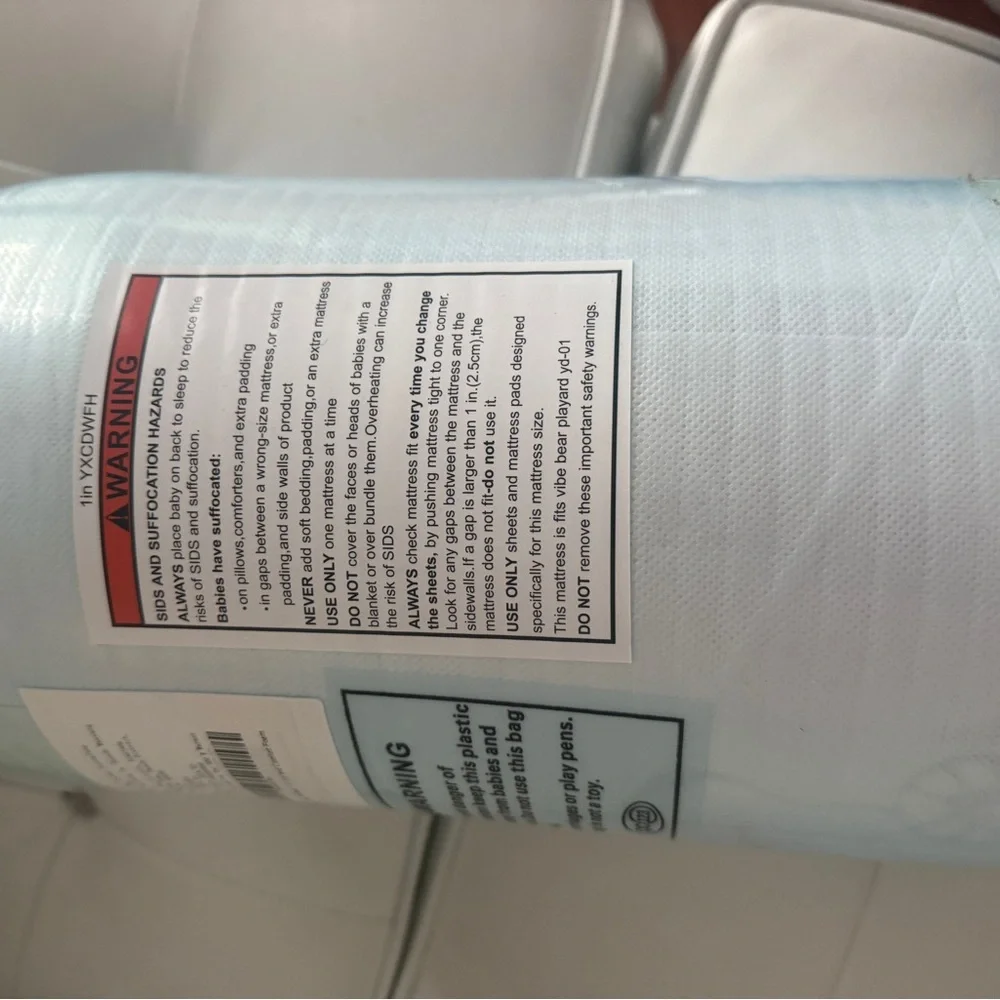 White Quilted Mattress Topper